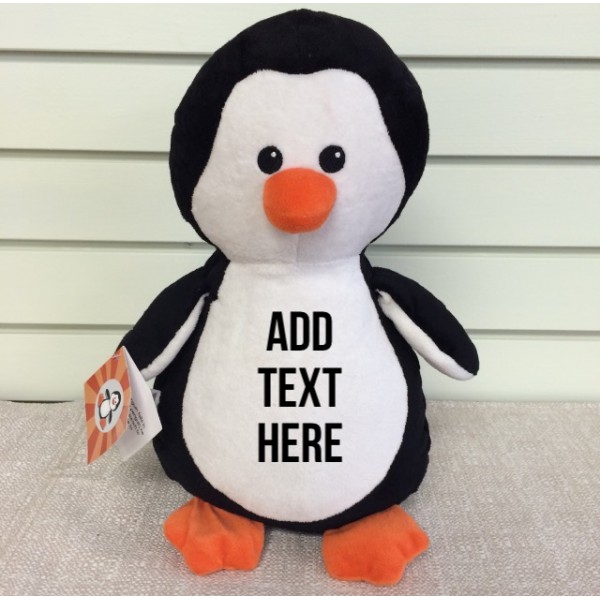 Cute Personalized Baby Penguin Soft Toy Teddy Bear